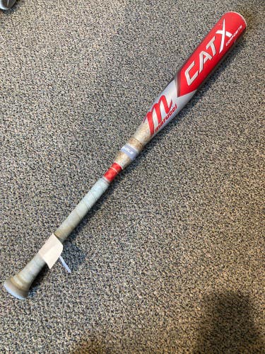 Used Kid Pitch (9YO-13YO) 2023 Marucci CAT X Composite Bat USSSA Certified (-10) Composite 20 oz 30"