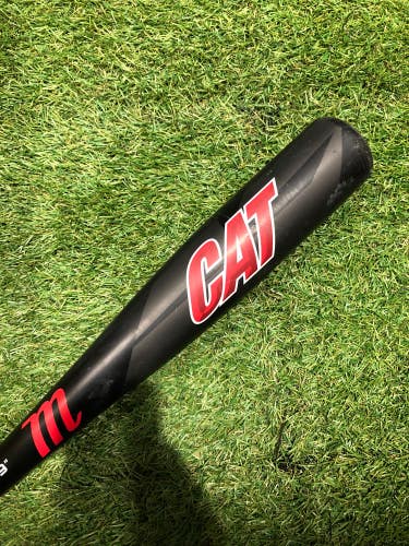 Used Kid Pitch (9YO-13YO) 2022 Marucci CAT Bat USABat Certified (-11) Alloy 18 oz 29"