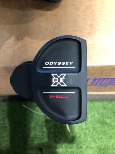 New Men's Odyssey DFX 2 Ball Mallet Putter Right Handed 33"