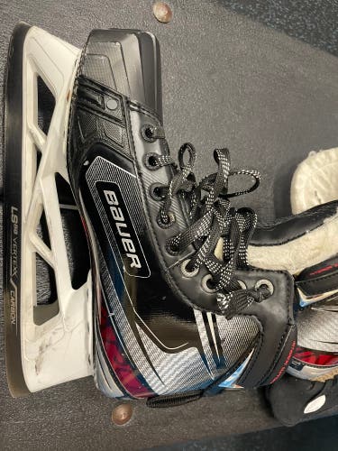 Used Senior Bauer Regular Width 7.5 Vapor 2X Pro Hockey Goalie Skates
