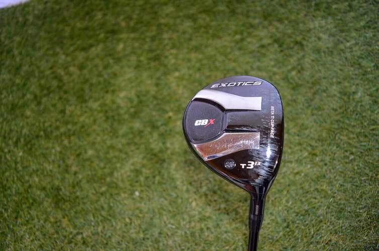 Tour Edge	Exotics CBX	3 Fairway Wood	RH	42"	Graphite	Senior	Lamkin