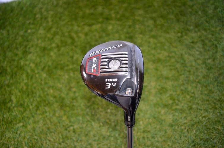 Tour Edge	Exotics EX9 Tour	3 13* Fairway Wood	RH	42.5"	Graphite	Senior	Lamkin