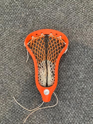 Orange Used Attack & Midfield Maverik Optik Strung Head