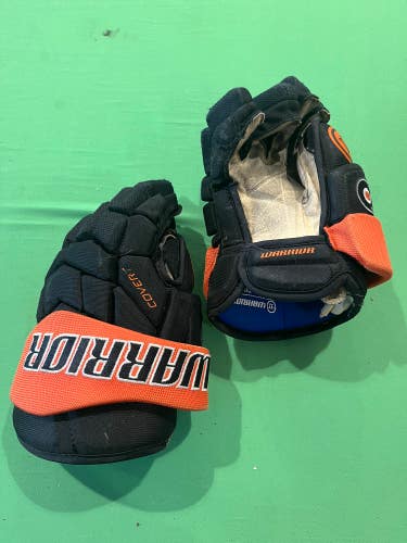 Orange Used Junior Warrior Covert Pro Gloves 12"