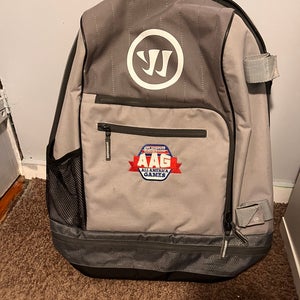 Warrior All-America Lacrosse Backpack with Shoe Compartment and Stick Holder