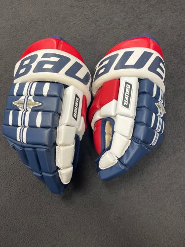 Retro Bauer SDP Hockey Gloves 14”