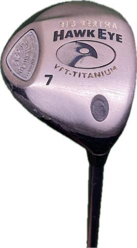 Ladies Callaway Big Bertha Hawk Eye VFT 7 Wood Gems 50 Graphite Shaft RH 41”L