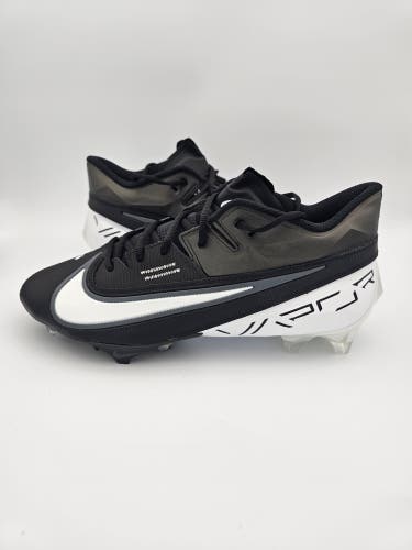 Nike Vapor Edge Elite 360 2 'Black White' Football Cleats Men's Size 12