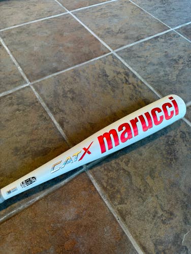 Used Kid Pitch (9YO-13YO) Marucci CAT X Bat USSSA Certified (-10) Alloy 19 oz 29"