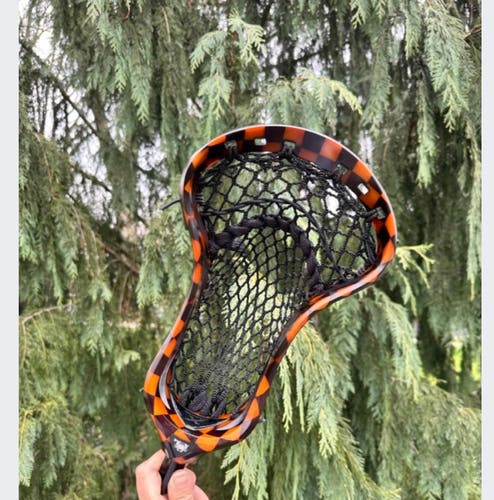 ECD Weapon X Orange and Black Checker
