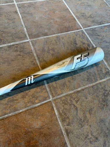 Used Kid Pitch (9YO-13YO) Marucci F5 Bat USABat Certified (-10) Alloy 20 oz 30"