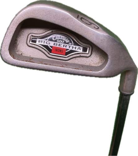 Callaway Big Bertha 6 Iron RCH 96 Firm Flex Graphite Shaft RH 37.5”L New Grip!