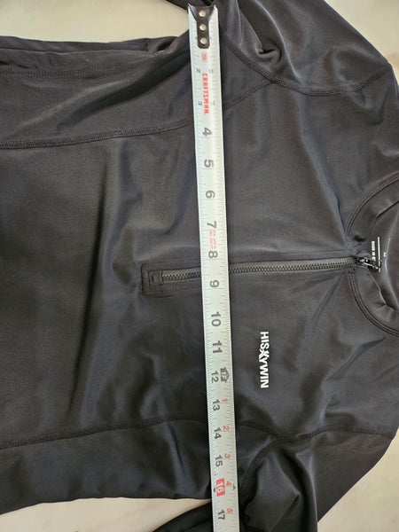 Used HISKYWIN Womens UPF 50+ Sun Protection Tops Long Sleeve Half-Zip Thumb Hole, Size M