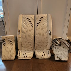 Used 29" Brian's Gnetik X5 Regular Goalie Full Set