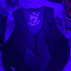 Lacrosse goalie chest pad