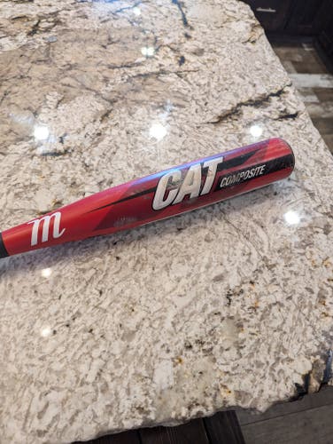 Used 2020 Marucci CAT USSSA Certified Bat (-10) Composite 20 oz 30"