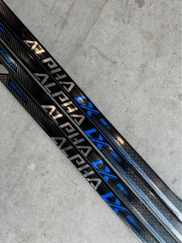 NHL Like New Senior Warrior Left Hand P88M Pro Stock Alpha LX Pro Hockey Stick Gently Used