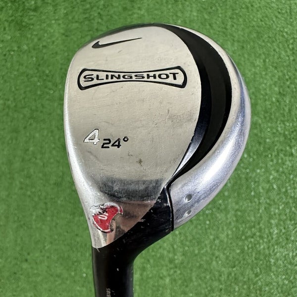 READ Nike Slingshot 4H Hybrid 24 Stiff Flex S300 Dynamic Gold SL Steel LH