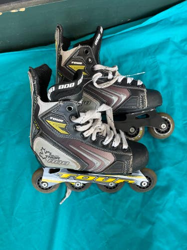 Used Senior Tour Thor 808 Inline Skates Regular Width Size 3