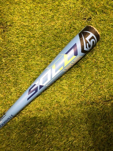 Used Kid Pitch (9YO-13YO) 2019 Louisville Slugger Solo 619 Bat USABat Certified (-11) Alloy 17 oz 28