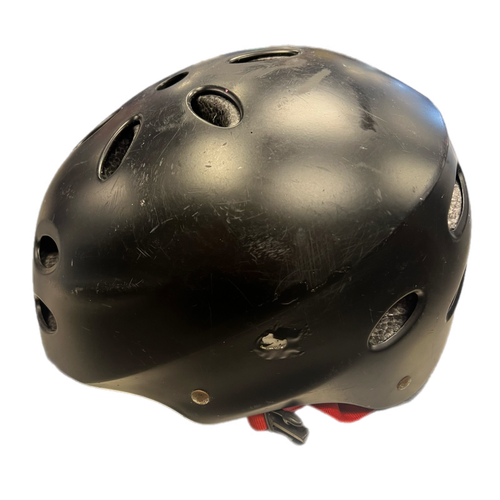 Used Black Skateboard Helmet