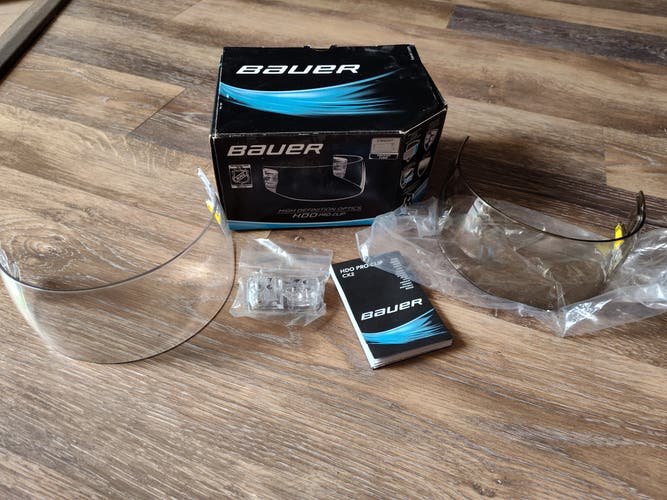 Bauer HDO Pro Clip Visor x2