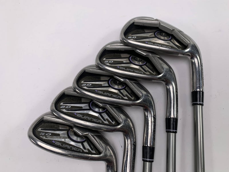TaylorMade Burner 2.0 Iron Set 7-PW+SW SuperFast 55g Ladies Graphite Womens RH