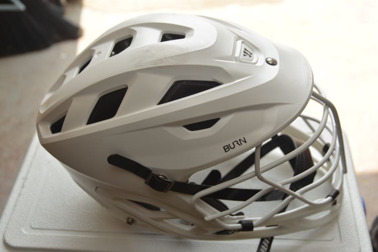 Used Warrior Burn Helmet - White Large