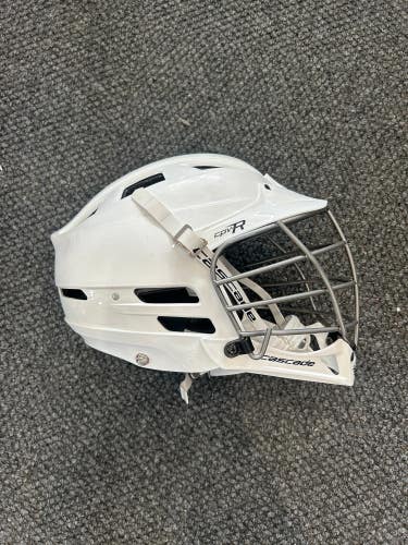 White Used Adult M/L Cascade CPV-R Helmet