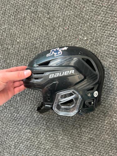 Black Used Small Bauer Re-Akt 85 Helmet