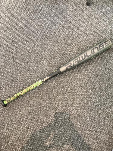 Used Kid Pitch (9YO-13YO) 2019 Rawlings Quatro Pro Bat USABat Certified (-10) Composite 20 oz 30"