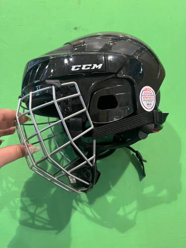 Black Used Medium CCM 50 Helmet