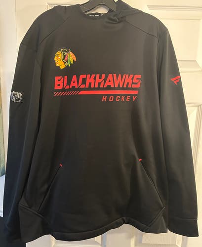 Chicago Blackhawks Fanatics Authentic Pro hoodie / hooded sweatshirt XL/Large Please Read