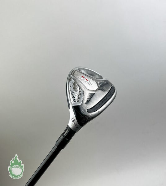 Used RH TaylorMade M6 Rescue 5 Hybrid 25* ATMOS 7 Stiff Flex Graphite Golf Club