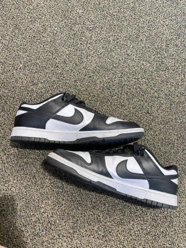 Used Men's 11.5 Nike Dunk Low Retro "Panda"