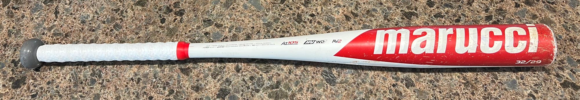 Used 2020 Marucci BBCOR Certified Alloy 29 oz 32" CAT8 Bat