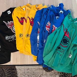 Lot of 14 kids practice jerseys
