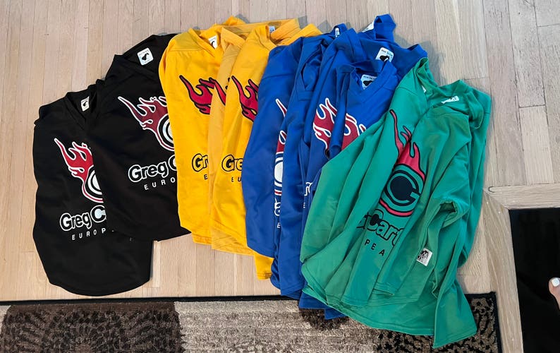 Lot of 14 kids practice jerseys