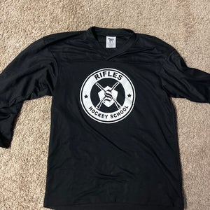 Black Used Large Springfield Rifles Vintage  Jersey