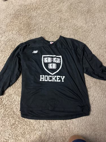 Black Used Large New Balance Jersey From Harvard Camp