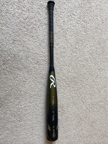 Rawlings ICON Used In 1 Tourney BBCOR Certified Composite 28 oz 31" Icon Bat