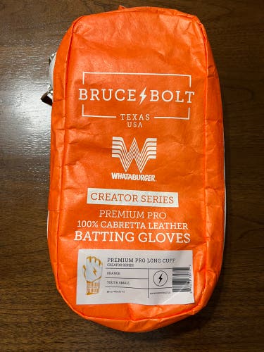 Bruce Bolt Batting Gloves Youth Small