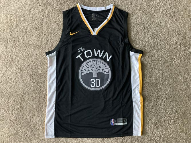 NEW - Mens Stitched Nike NBA Jersey - Steph Curry - Warriors - XL-XXL