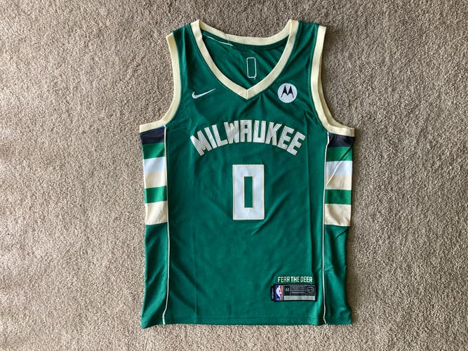 NEW - Mens Stitched Nike NBA Jersey - Damian Lillard - Bucks - S-XL