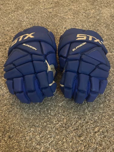 Used  STX Large Surgeon 700 Lacrosse Gloves