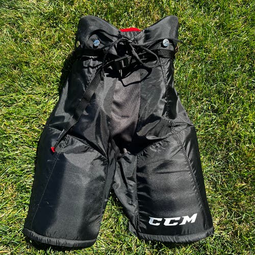 CCM JetSpeed FT350 Senior Small Hockey Pants Black Red