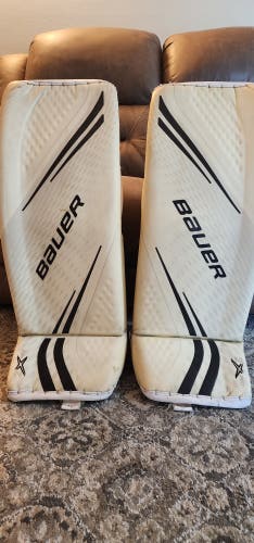 Used Senior Small 33" Bauer Vapor 2X Pro Goalie Leg Pads