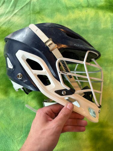 Blue Used Adult Warrior Burn Helmet