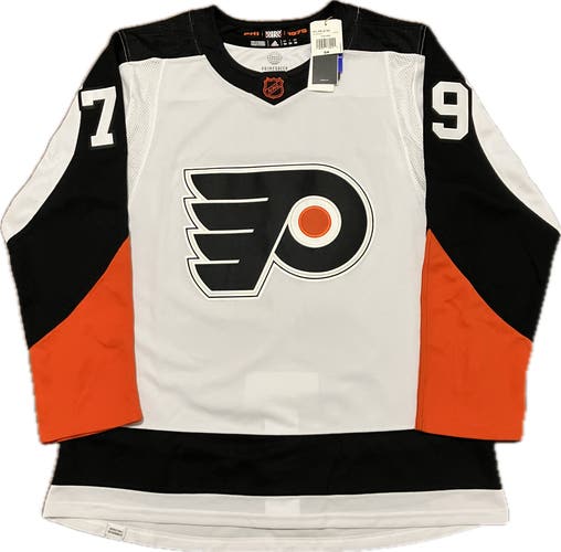 NWT Philadelphia Flyers Carter Hart Reverse Retro 2.0 Adidas NHL Hockey Jersey Size 54