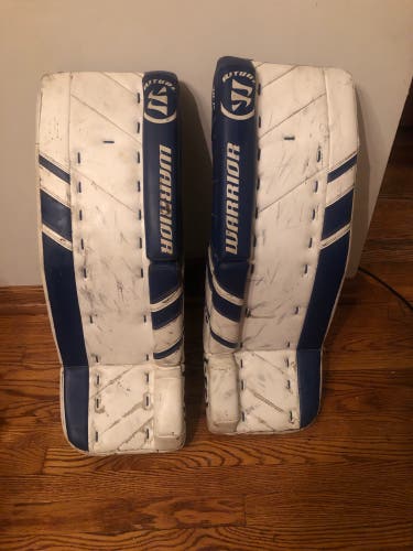 Warrior goalie pads